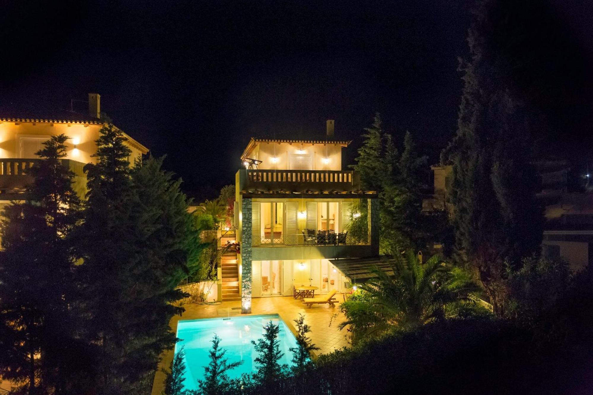 Porto Heli Villa Bagian luar foto